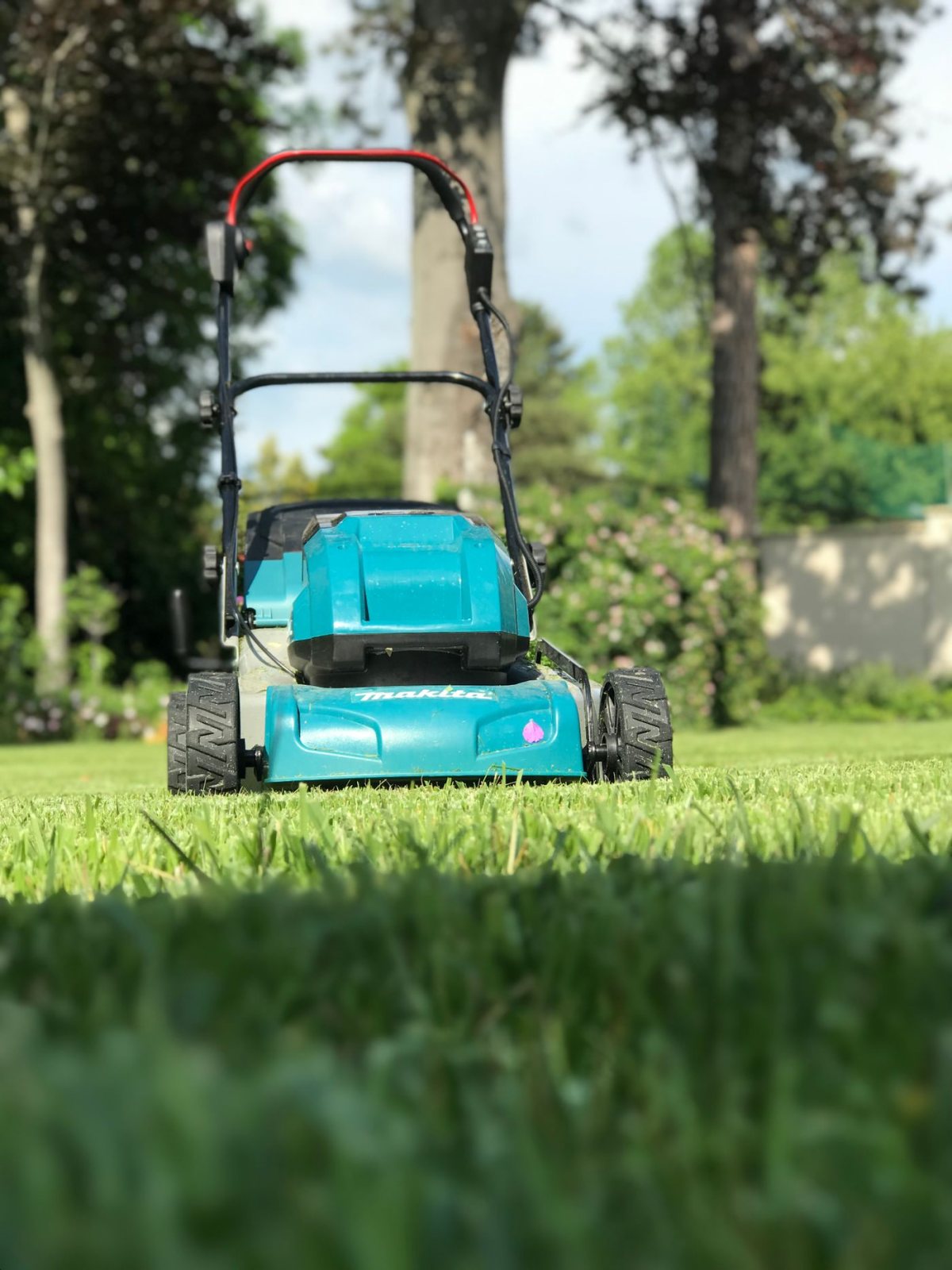 Elektrikli Çim Biçme Makinesi