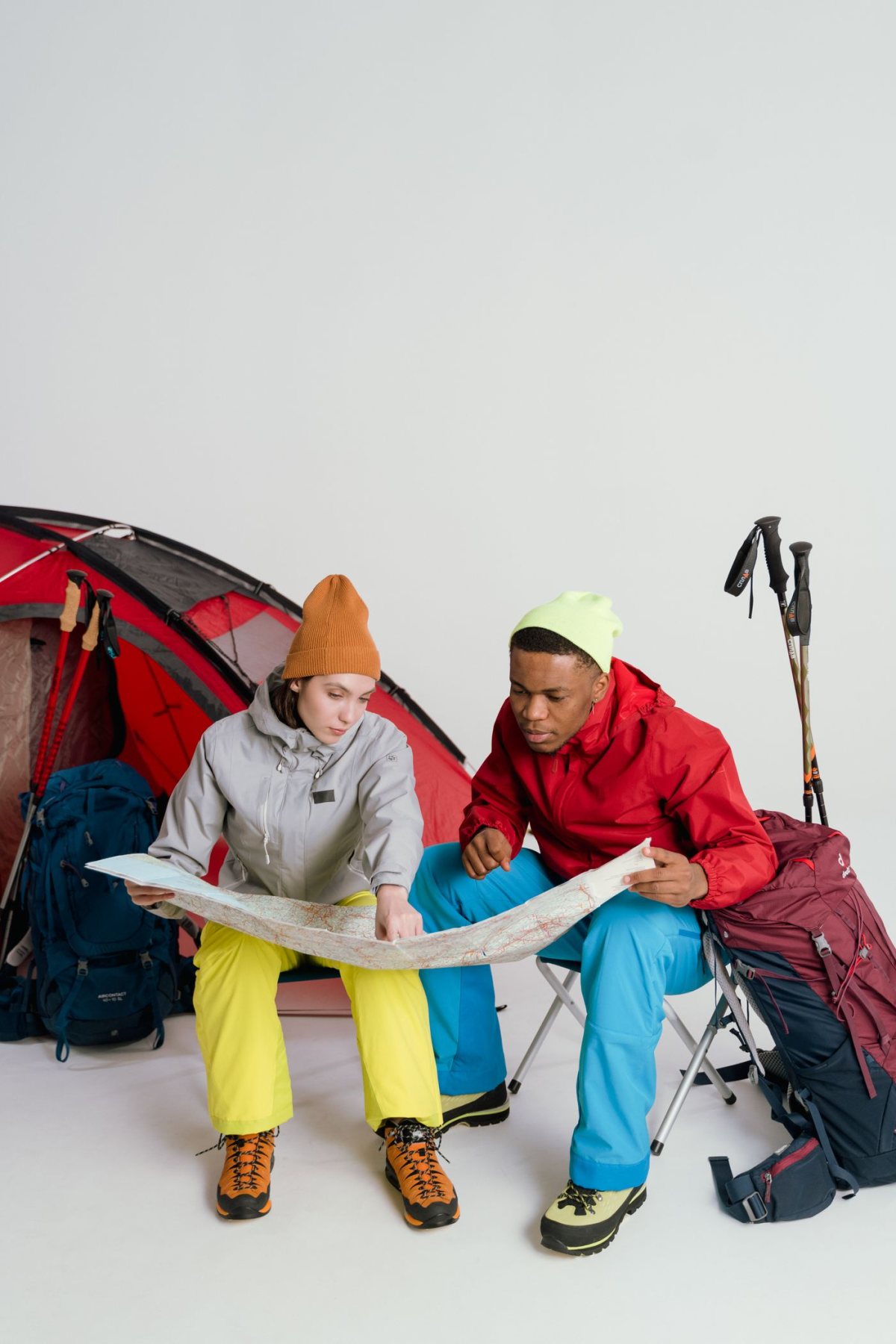 Trekking Pantolonu Esnek Haki