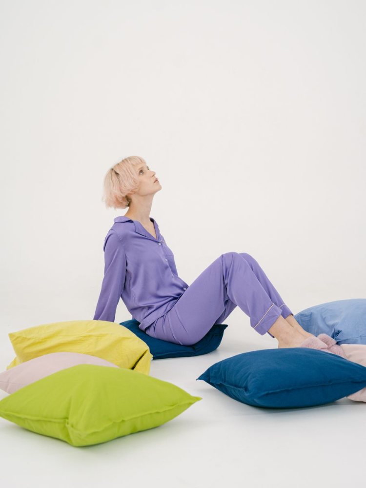 Saten Pijama Takımı — ayrıntı