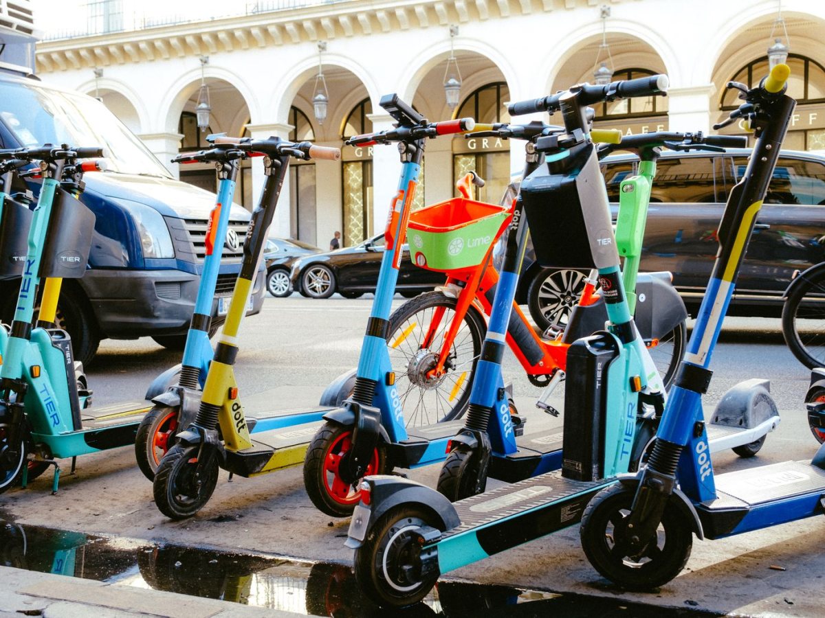 Katlanır Elektrikli Scooter 500W