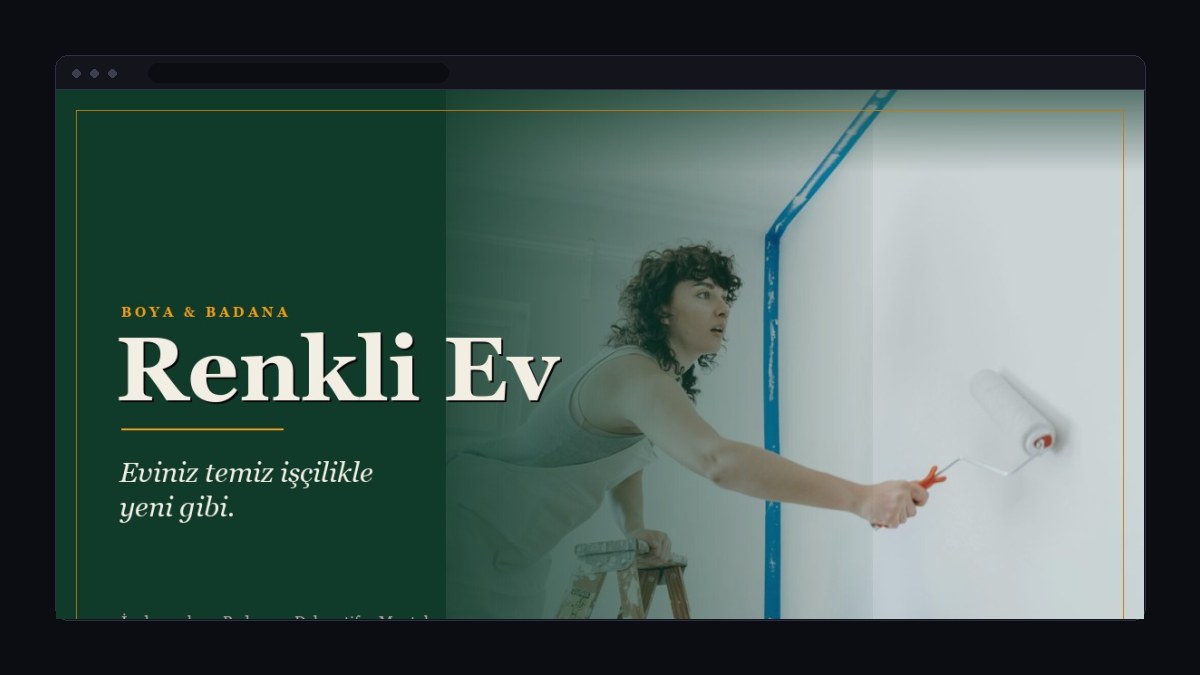 Boya Badana Ustası İçin Web Sitesi Nasıl Olmalı?