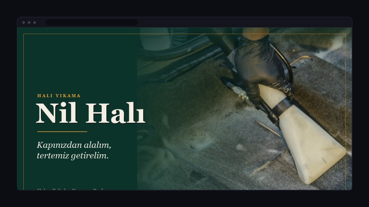 Halı Yıkama Firması İçin Web Sitesi Nasıl Olmalı?
