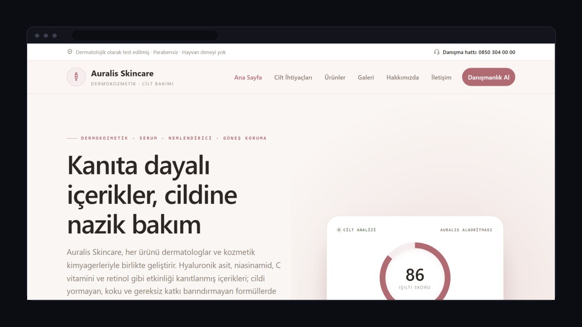 Kozmetik ve Kişisel Bakım Satışı İçin Web Sitesi Nasıl Olmalı?