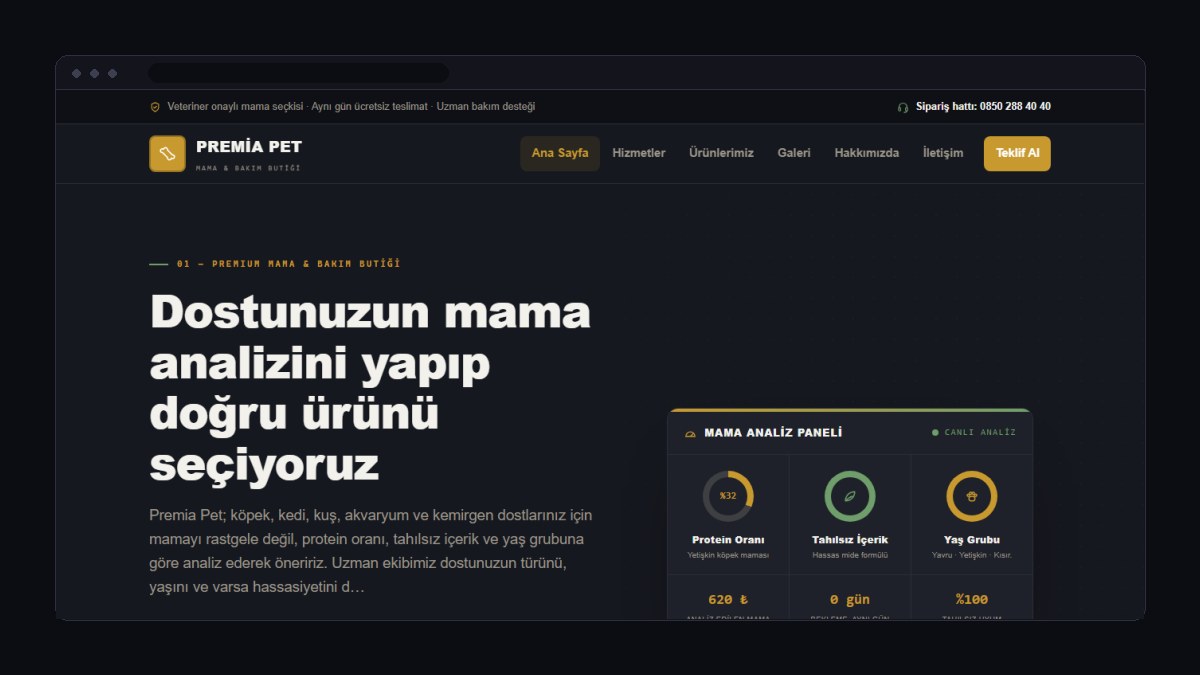 Pet Shop ve Evcil Hayvan Ürünleri İçin Web Sitesi Nasıl Olmalı?