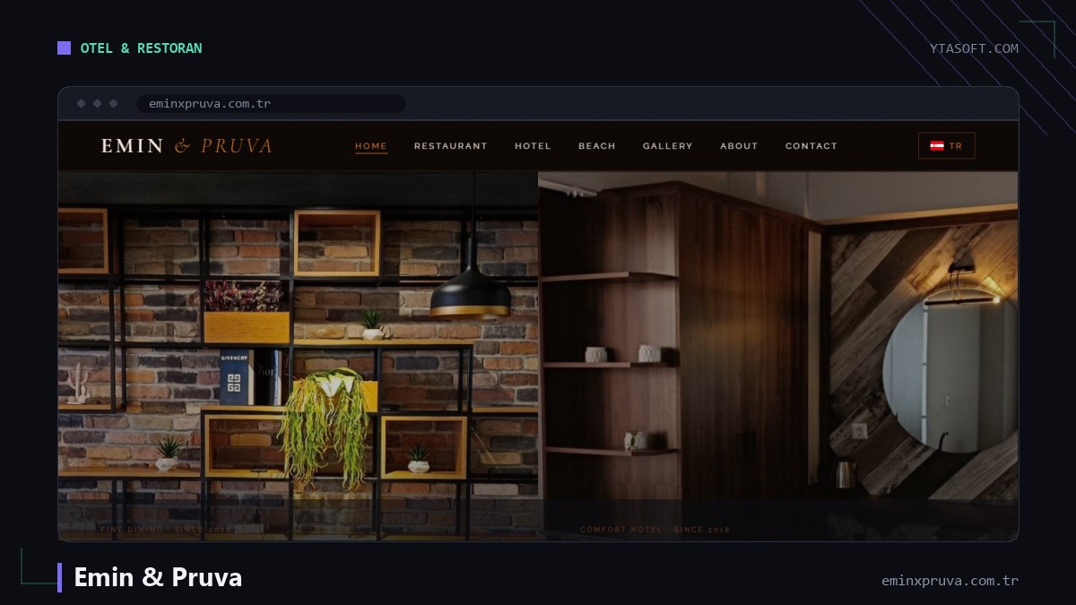 Emin & Pruva web sitesi ekran görüntüsü