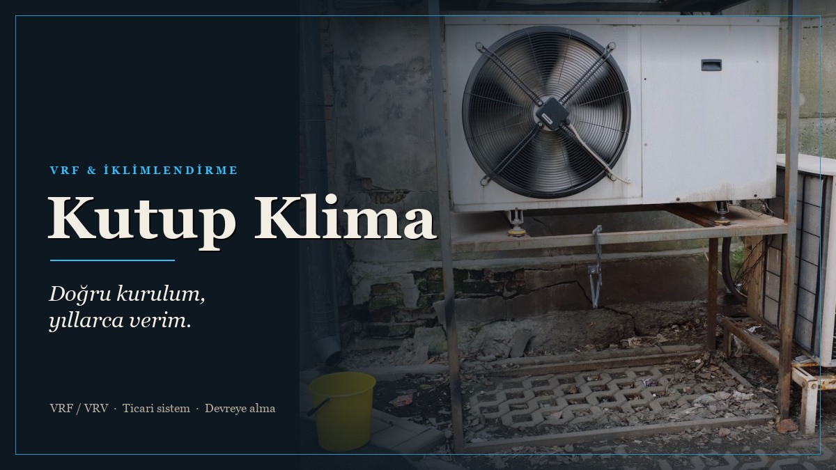 Kutup Klima Sistemleri web sitesi kapağı