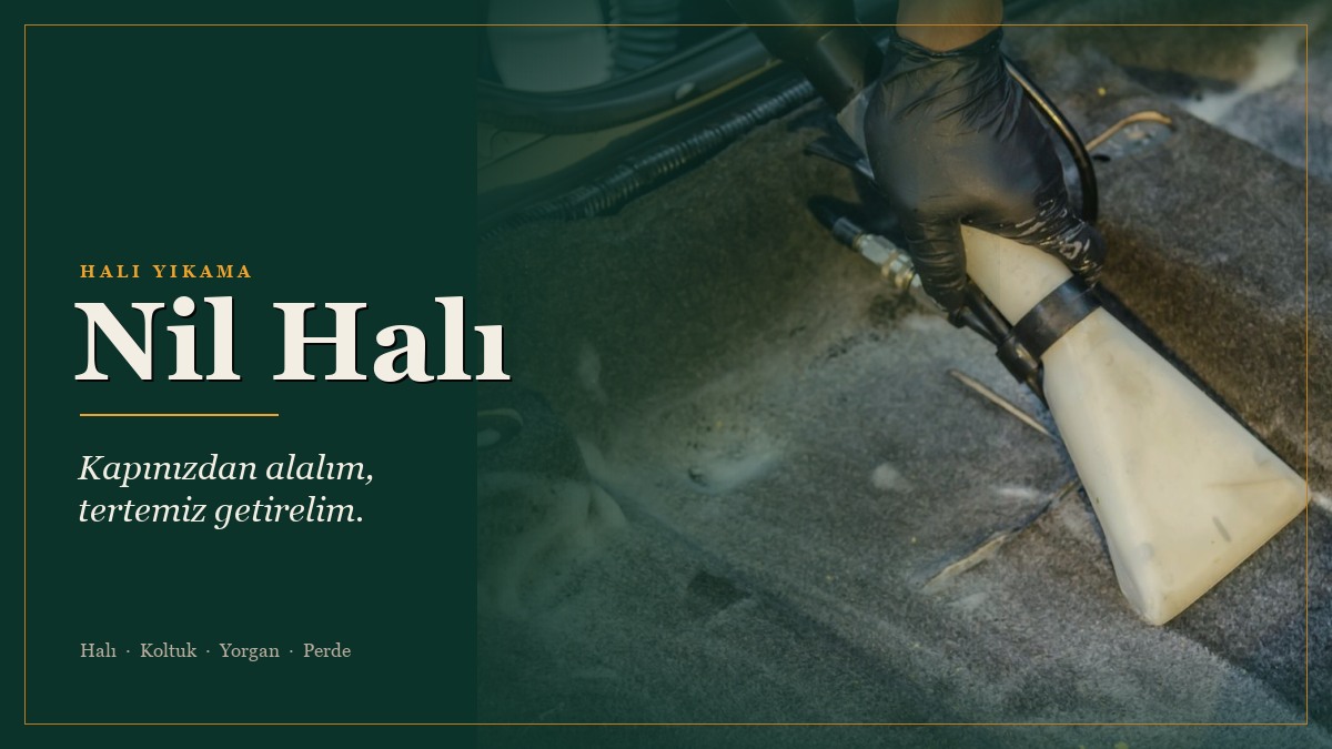 Nil Halı Yıkama web sitesi kapağı