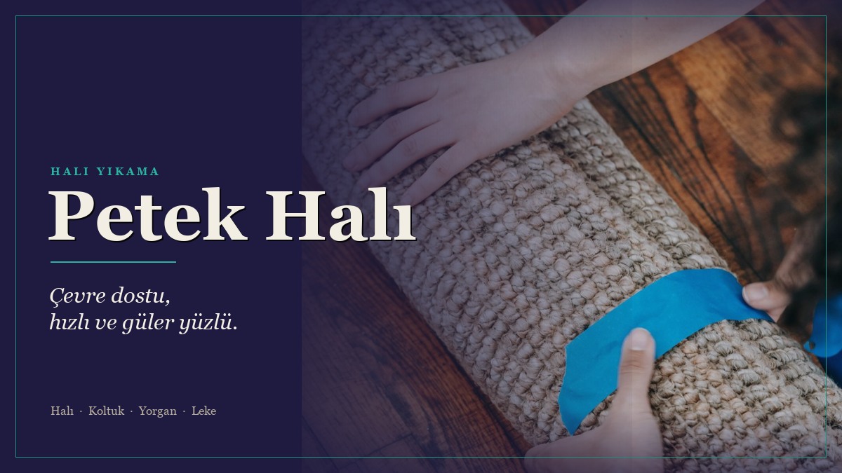 Petek Halı Yıkama web sitesi kapağı
