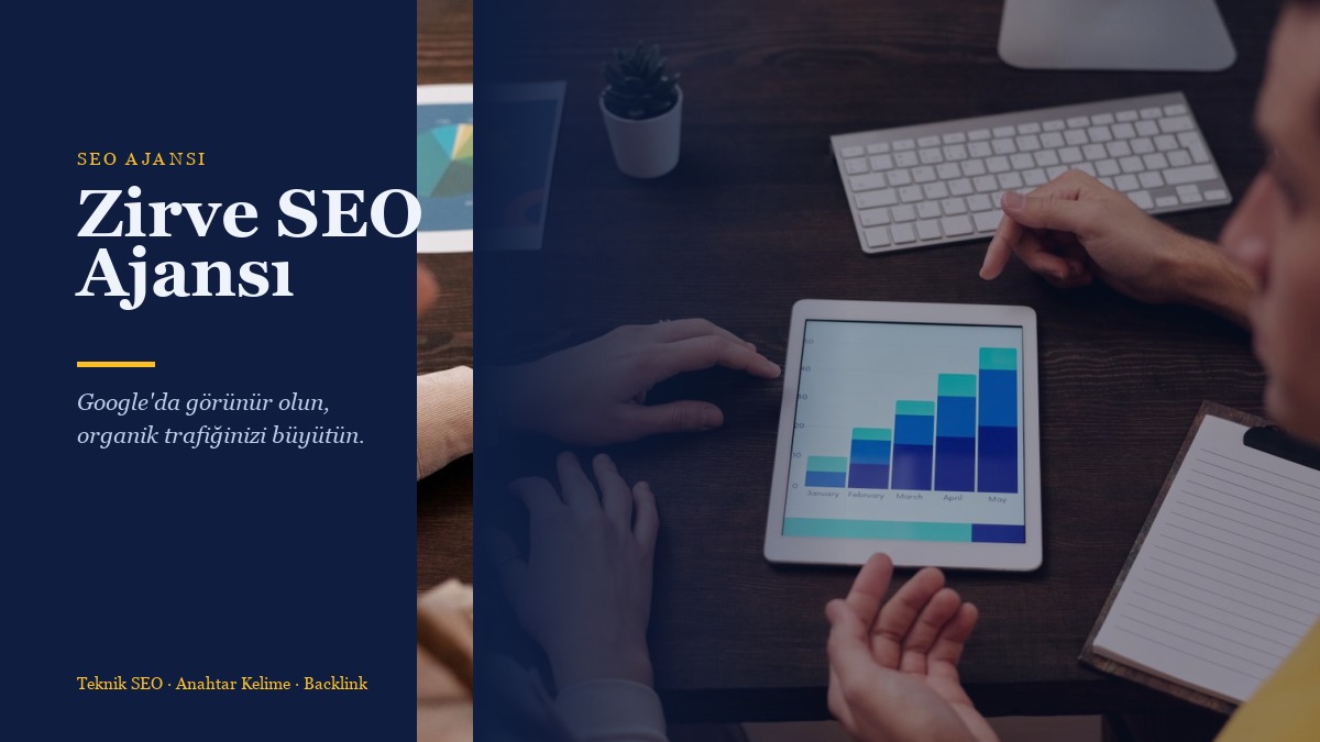 Zirve SEO Ajansı web sitesi kapağı